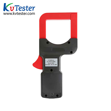 Large-caliber clamp leakage ammeter